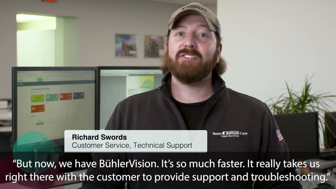 Buhler Vision Remote Support: AR, Smartglasses, and On-demand Experts